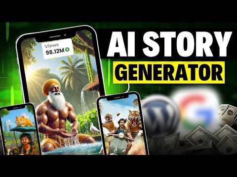 Create Your Own AI Story Generator App – Free Traffic + High CPM Ads - Admob + Adsense