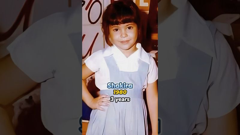 Shakira’s changes over the years