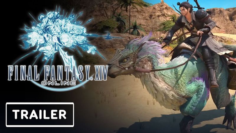 Final Fantasy 14 x Monster Hunter Wilds - Crossover Trailer | gamescom 2025