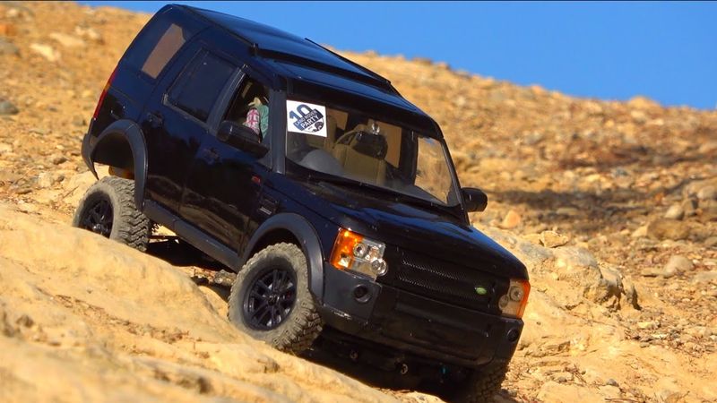 SCALE 1/10  Realistic 4x4 Discovery, Slow Crawl Video