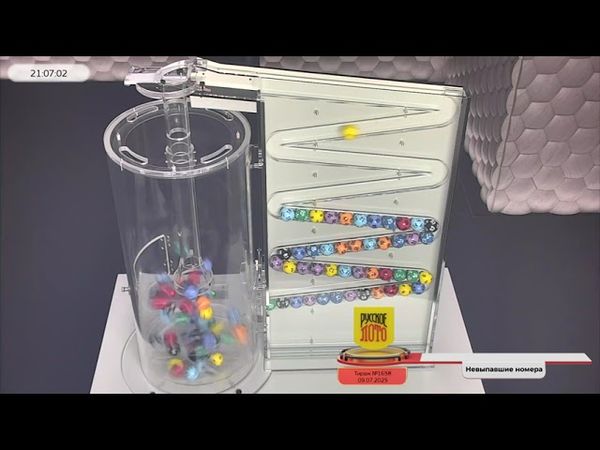 Русское лото 09.07.25 тираж № 1658 от Столото