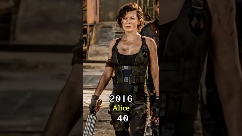 Resident Evil The Final Chapter (2016-2025) Cast then and now #residentevil #thenandnow