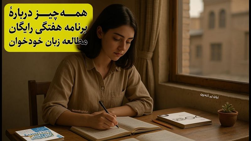 برنامه‌ی رایگان و کامل خودخوان زبان انگلیسی برای ۸ ماه زیر نظر اساتید