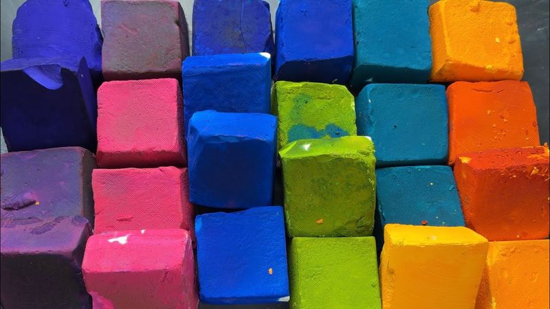 Oversized Chalk in Rainbow Shades💕