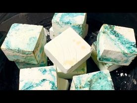Marbled Reformed & Fresh Plain Chalk Blocks