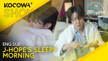 BTS's J-HOPE Has A Sleepy Start To His Morning 😴 | The Manager EP351 | KOCOWA+