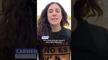 Barcelona residents fire water pistols at tourists | AFP #shots