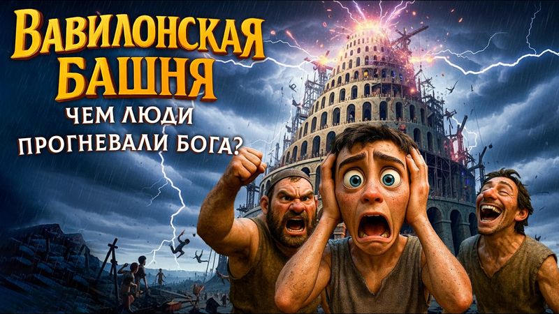 Что скрывает история Вавилонской башни? Кто такой Нимрод? | Библейский мультфильм