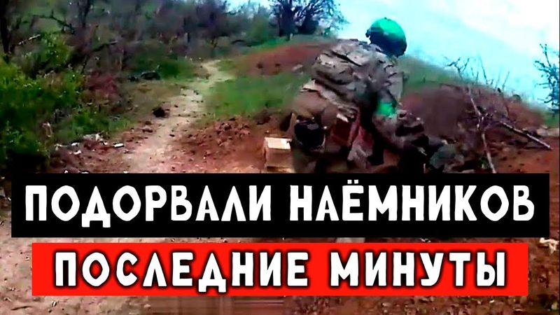 Кадры уничтожения наёмников на Украине