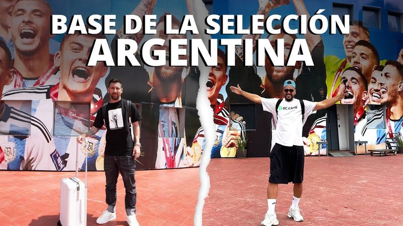 BASE DE LA SELECCIÓN ARGENTINA / LA HABITACIÓN DE MESSI
