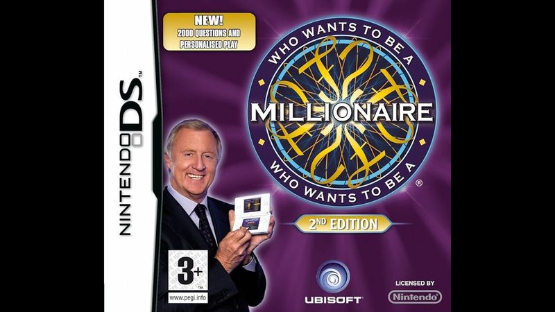 Who Wants to Be a Millionaire UK 2nd Edition Nintendo DS John Carpenter Game #77