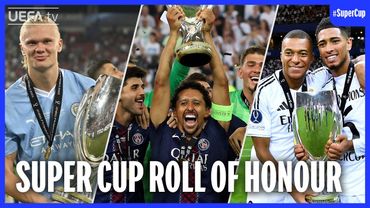 Paris Saint-Germain Win the 2025 Super Cup! 🏆 | Roll of Honour