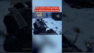 New gameplay from Black State, the upcoming stealth action game using Unreal Engine 5 #gamescom2025