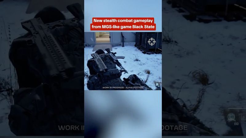 New gameplay from Black State, the upcoming stealth action game using Unreal Engine 5 #gamescom2025