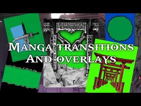 manga transitions and overlays #manga #mangaedit #editing #overlay #transition