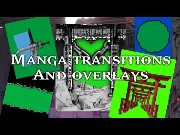 manga transitions and overlays #manga #mangaedit #editing #overlay #transition