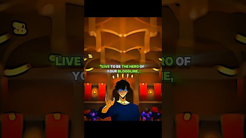 Hero Of Your Bloodline। Sung Jin Woo Edit। Solo Leveling। Montagem Bailao। Anime। Anime Edit #short