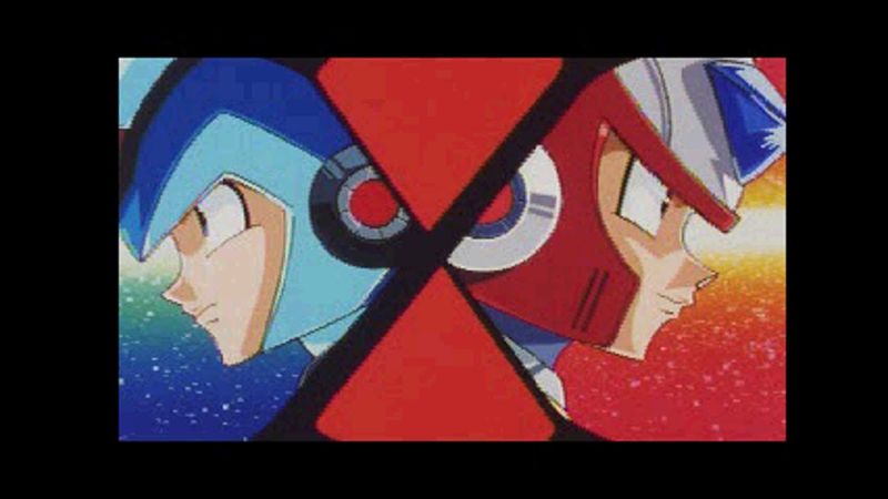 Mega Man X4: Anime Opening & Title Screen (US Version)