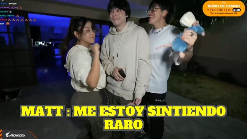 GLOGLO, ZULLY Y MATT DESPIDEN EL STREAM BAILANDO 4K