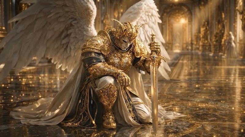 The Eternal Elven King | Throne of Light Beyond the Clouds | 4K Fantasy Art