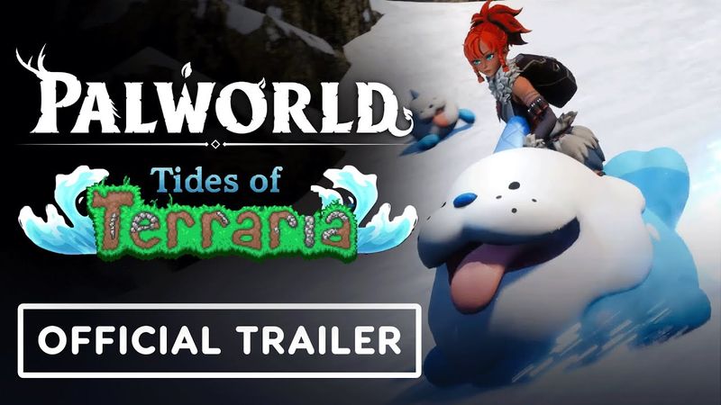 Palworld × Terraria - Official Tides of Terraria Major Update Gameplay Trailer