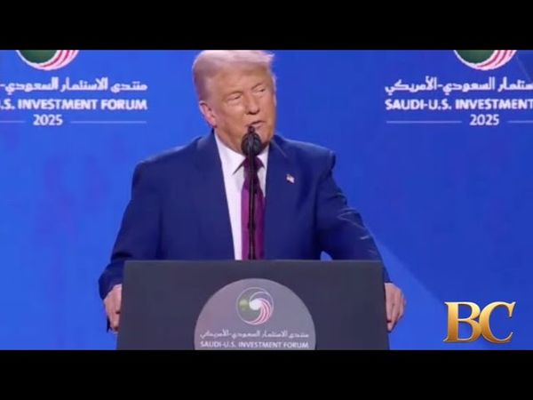 Trump pledges to lift Syria sanctions as he seals $142bn arms deal on Saudi visit