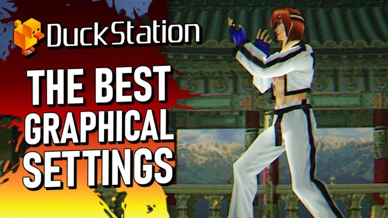Duckstation - minhas melhores configurações gráficas recomendadas para jogos 3D (guia)