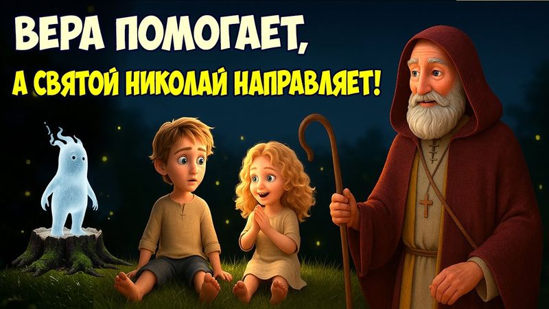 Добрые мультфильмы для всей семьи: Вера помогает, а Святой Николай направляет.