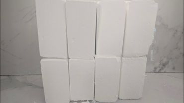 Full Box of Cap Gym Chalk Crushing | Oddly Satisfying ASMR