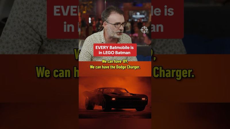 EVERY Batmobile will appear in LEGO Batman! Which vehicle will you use? #gamescom2025 #lego #batman