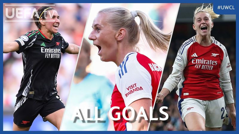 EVERY Arsenal Goal To Win The Women's Champions League Final! 🏆