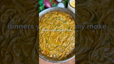 Garlic Butter Pasta 🔥 (Full recipe pinned in the comments)