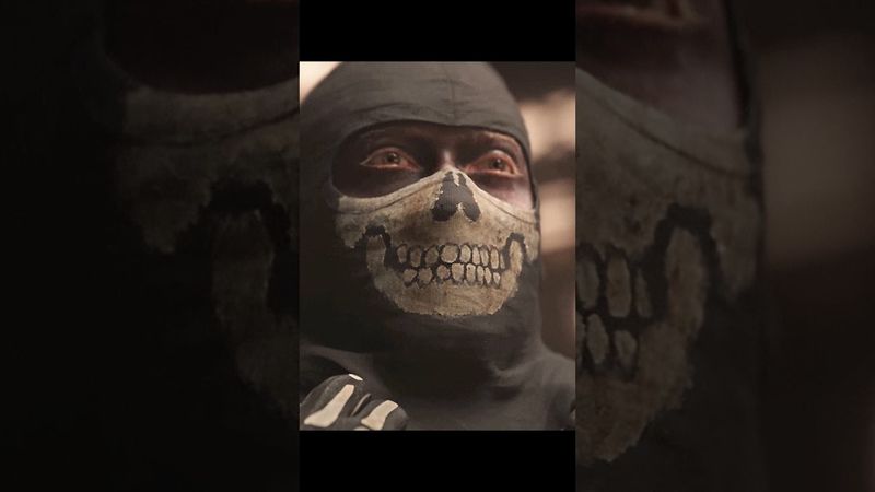 Ghost Removes His Mask #shorts #cod