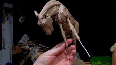 A BURR ON THE SADDLE BLANKET   Head Attached and Starting on the Rest of the Horse