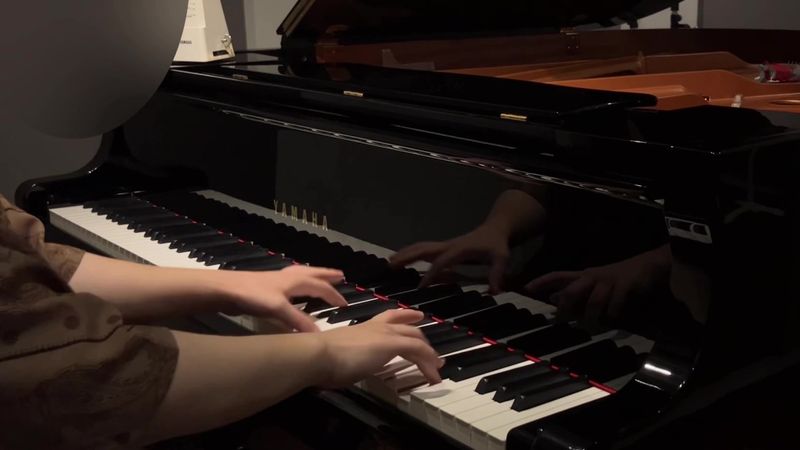 どうしたら手が大きくなるかな #piano #耳コピ ただ声一つ / ロクデナシ #ピアノ #onevoice #ただ声一つ One Voice