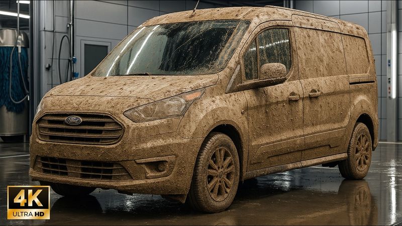 Washing the DIRTIEST Van's I've Ever Seen 💩 4K ASMR