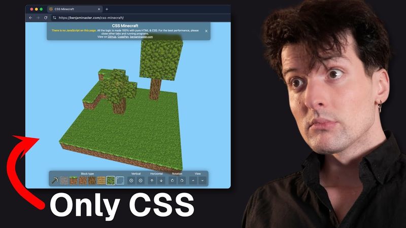 CSS has gone too far (deep dive on Minecraft in 100% CSS)
