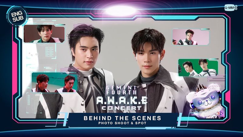 [Behind The Scenes - Photo Shoot & Spot] GEMINI FOURTH A.W.A.K.E CONCERT 🖲️
