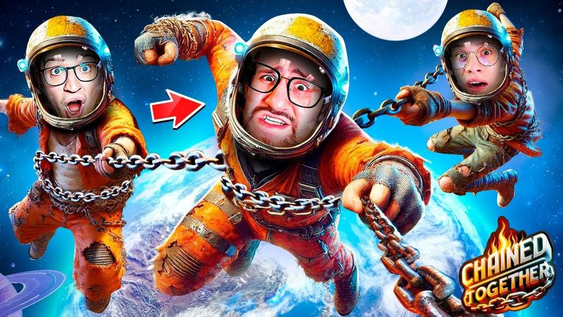 МЫ СНОВА В ЦЕПЯХ но ЭТО В 100 РАЗ СЛОЖНЕЕ! НОВЫЙ УГАРНЫЙ УРОВЕНЬ В CHAINED TOGETHER