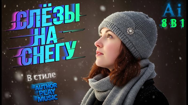 Ai-Author Play Music - Слёзы на снегу. В стиле Author Play Music.