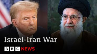 Trump threatens to kill Iran's leader Ali Khamenei and demands "unconditional surrender” | BBC News