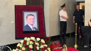 Russian officials bid farewell to former minister found dead after being fired by Putin | AFP