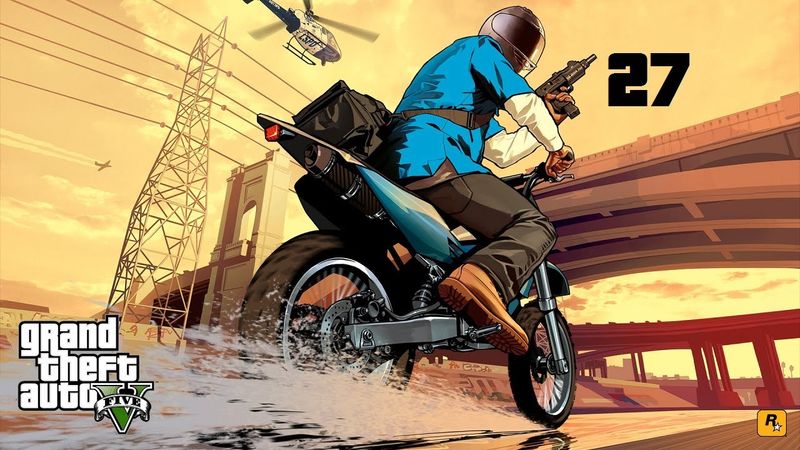 Проходження GTA V #27 - Дирижабль не найкращий засіб пересування :|