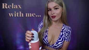 ASMR I'll gently scratch your brain until you relax 🤍✨ Mic rubbing, fluffy windshield, mouth sounds