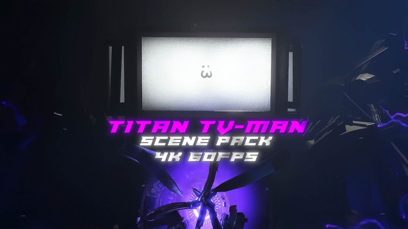 Titan Tv-Man Scene Pack 4K 60FPS