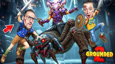 100 ПОПЫТОК и 2 ЧАСА УШЛО НА ЭТО! ФИНАЛЬНАЯ БИТВА С БОССОМ! ФИНАЛ ВЫЖИВАНИЯ В GROUNDED 2