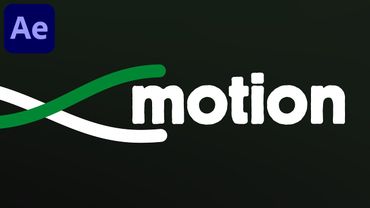 Animazione di testo con grafica animata a linee minime in After Effects - Tutorial After Effects