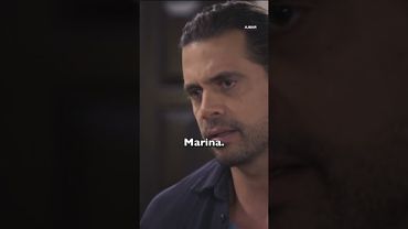 Marina ya sabe que Íker no es hijo de Gabriel 😱 #AMar #Uninovelas
