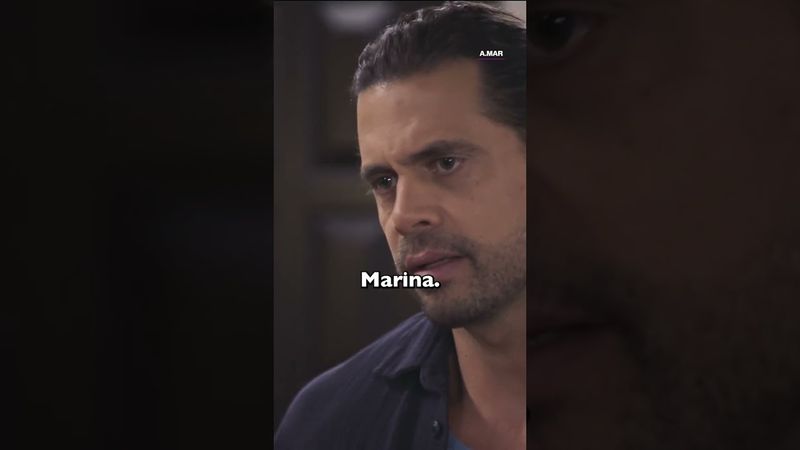 Marina ya sabe que Íker no es hijo de Gabriel 😱 #AMar #Uninovelas
