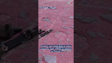 Poljud oštećen u oluji koja je poharala Split